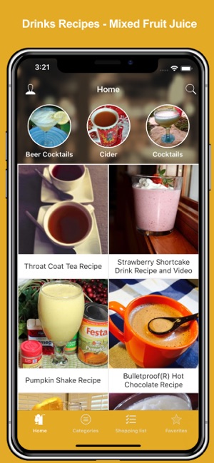 Drinks Recipes - Fruit Juice