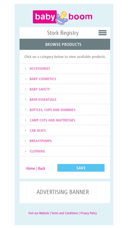 Baby Boom Registry