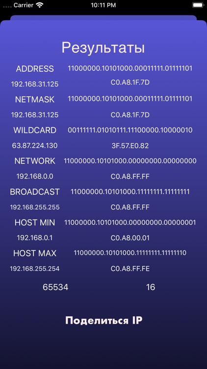 IP Scanner - анализатор сети