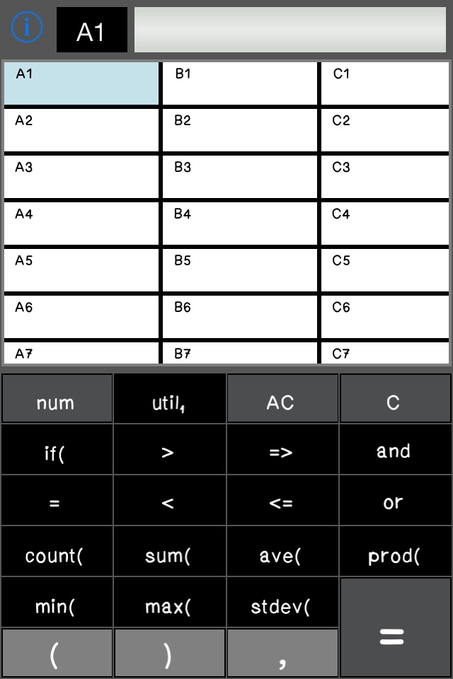 Calculator  SpreadSheet screenshot 3