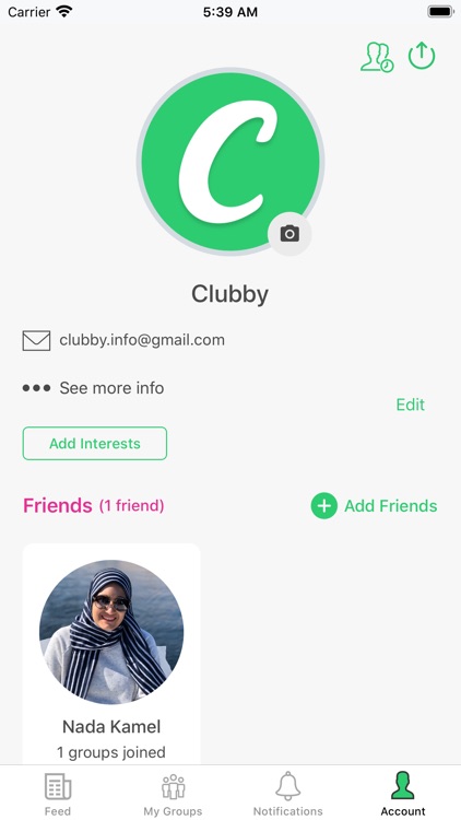 Clubby - Social App screenshot-4