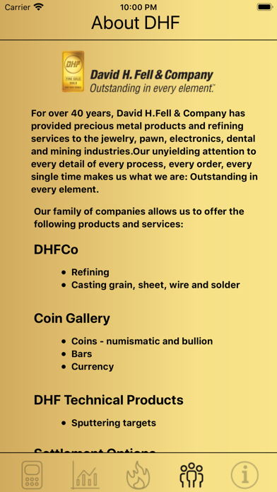 How to cancel & delete DHF Precious Metal Calculator from iphone & ipad 3