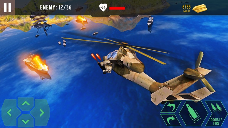 Helicopter Fight Air Strike