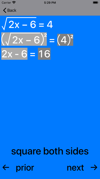 How to cancel & delete ARadicalEqn Radical Equations from iphone & ipad 3