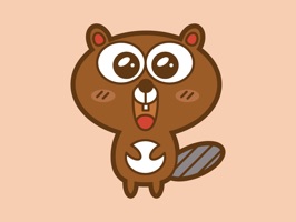 Beaver Sticker Emojis