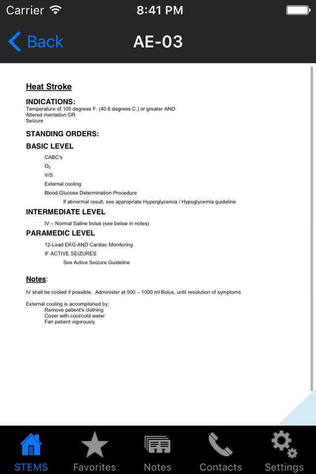 South Taylor EMS Guidelines screenshot 3