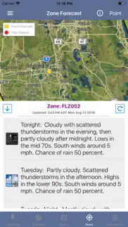 lightning tracker & storm data iphone screenshot 1