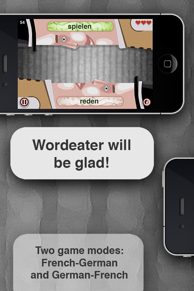 Wordeaters: German & French screenshot 4