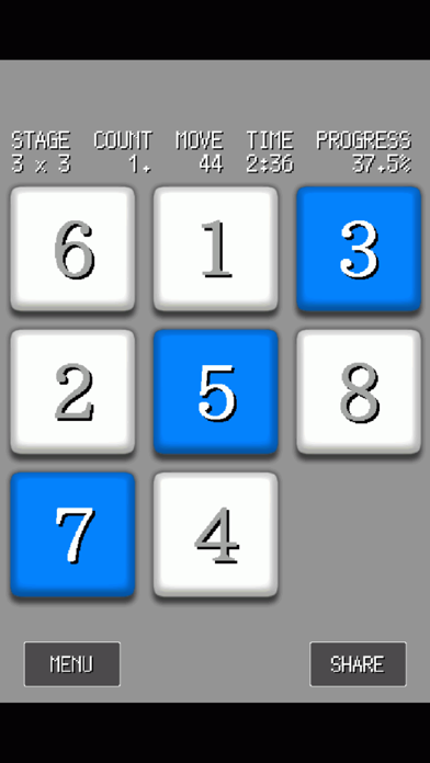Screenshot #1 pour HopTilePuzzle