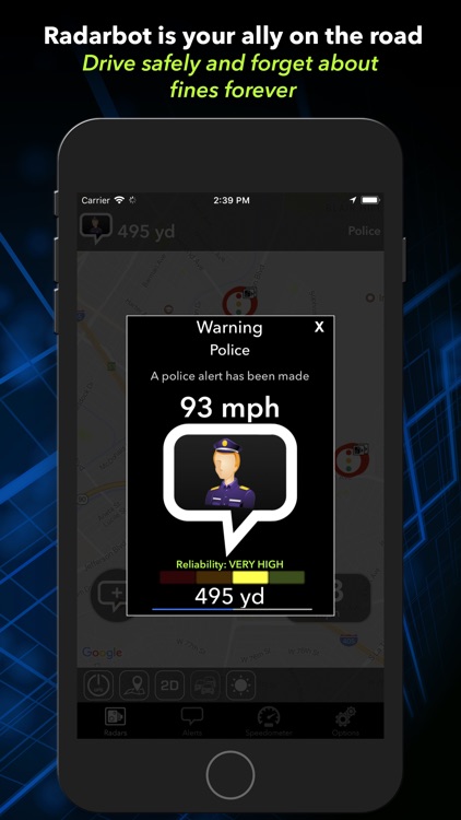 Radarbot: Speedcam Detector