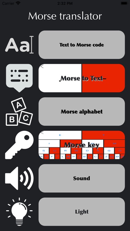 Real-time morse translator