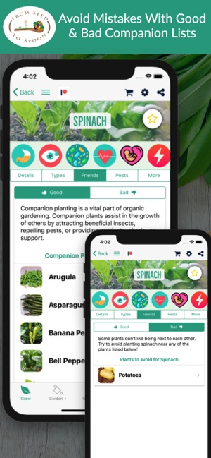 From Seed To Spoon Gardening On The App Store
