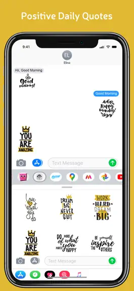 Game screenshot Daily Positive Stickers hack