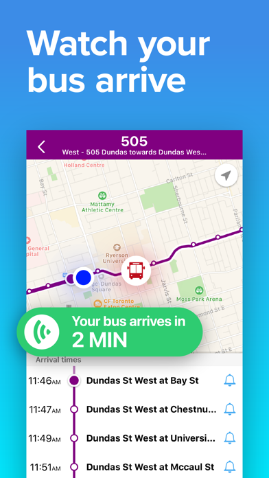 Toronto Transit • Bus & Train screenshot 3