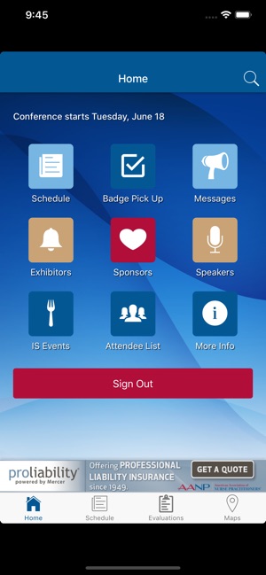 2019 AANP National Conference(圖1)-速報App