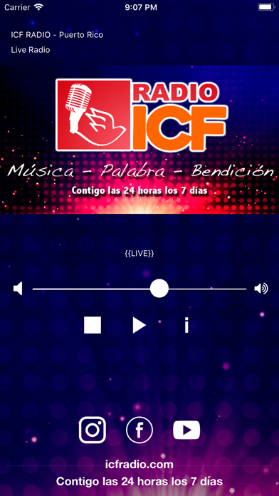 How to cancel & delete ICF Radio from iphone & ipad 1