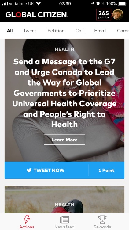 Global Citizen: Take Action