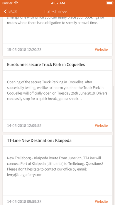 FerryApp screenshot 4