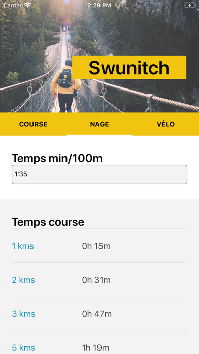 Convertisseur temps course screenshot 2