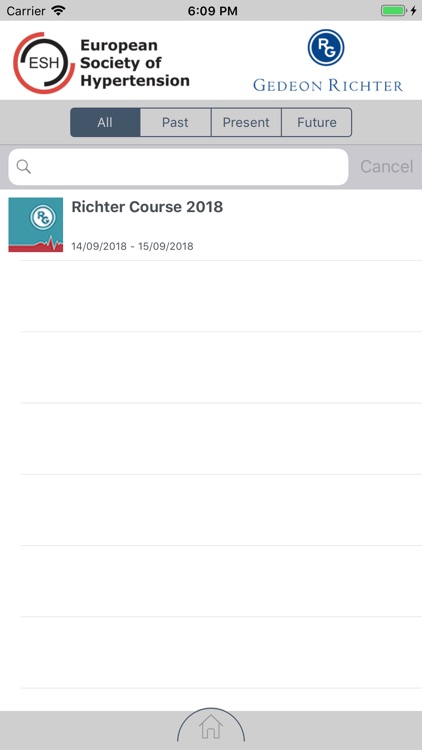 RICHTER MASTER COURSES