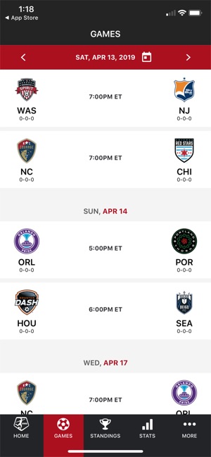 National Women's Soccer League(圖2)-速報App