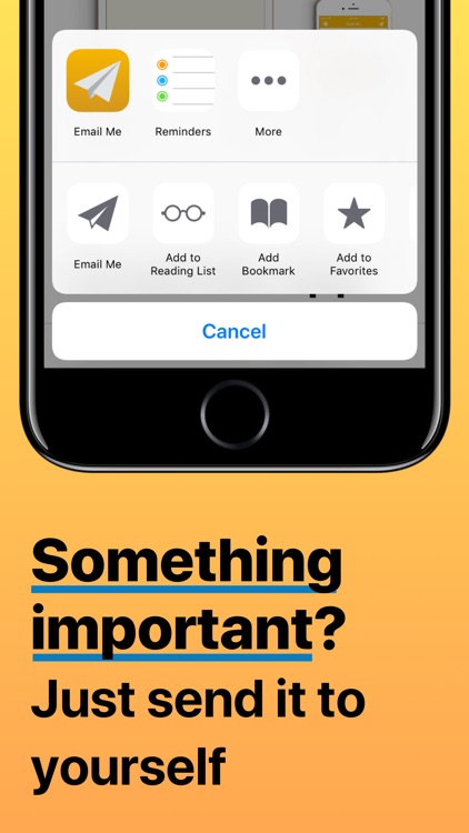 Email Me - Mail notes to self