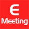 The APP shows a panel with the meeting room situation for the meeting room (meetings in progress, upcoming meetings, calendar, room feature, etc