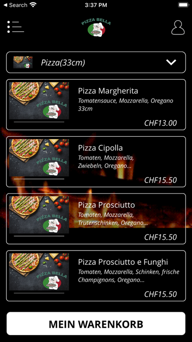 Pizza Bella Pfäffikon screenshot 2