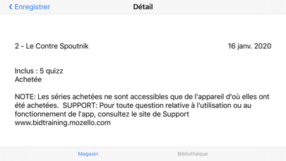 Screenshot #3 pour Les Quizz de Quentin Levoy