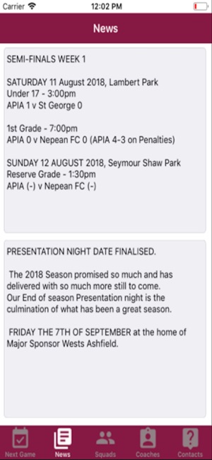 APIA Womens NPL Football(圖2)-速報App