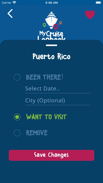 My Cruise Logbook