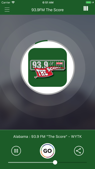 93.9 FM "The Score" screenshot 2