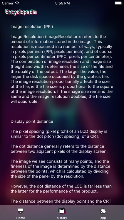 Display Size Calculator