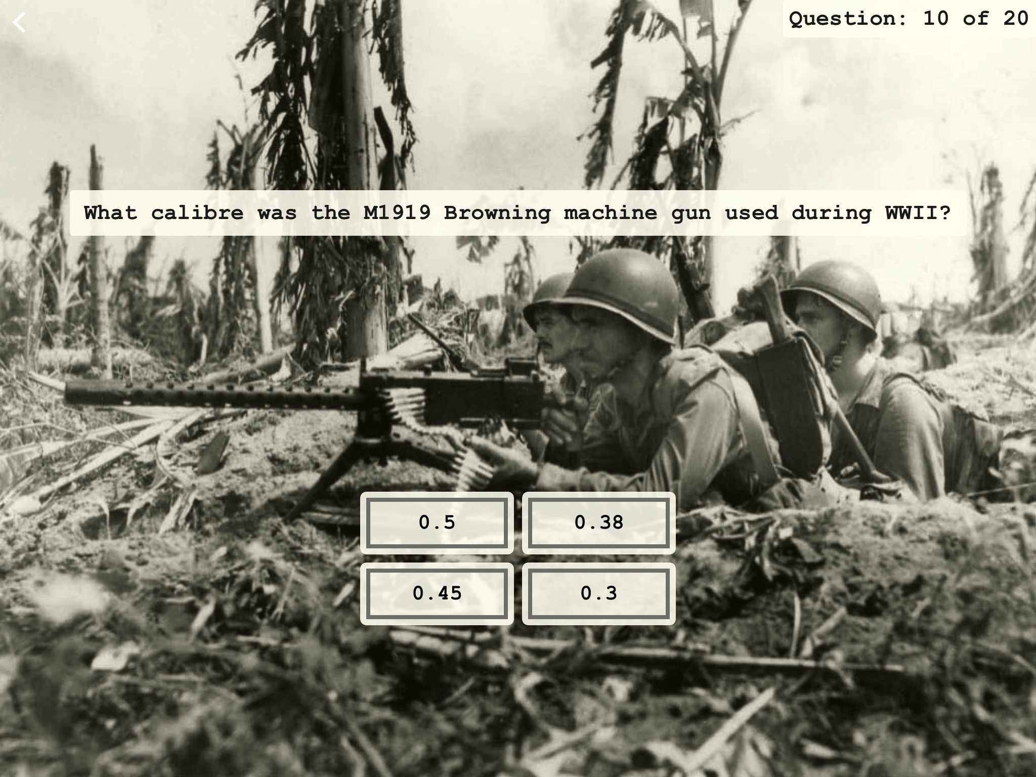 World War II Quiz screenshot 4