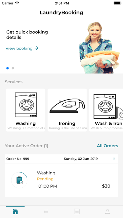 Laundry Booking screenshot 2