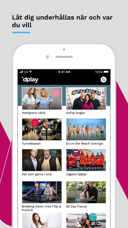 dplay – TV, serier och esport screenshot-3