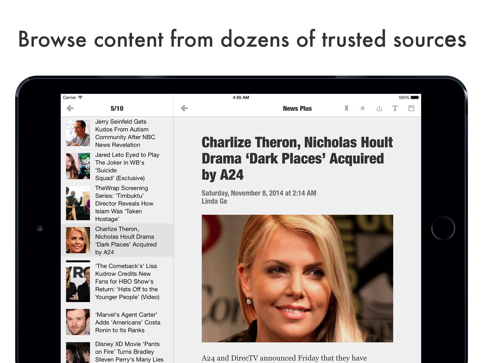 News Plus - Discover the Web screenshot 2