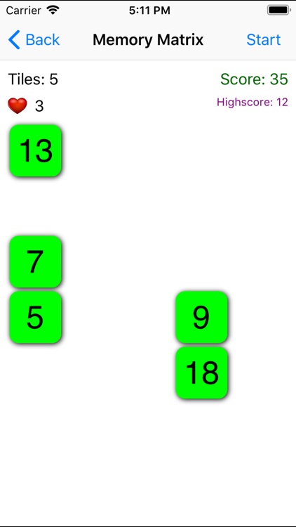 Memory Matrix