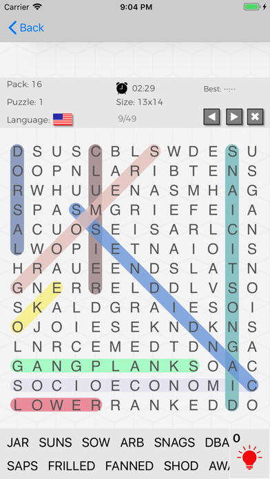 Word Search Multi-Language screenshot 2
