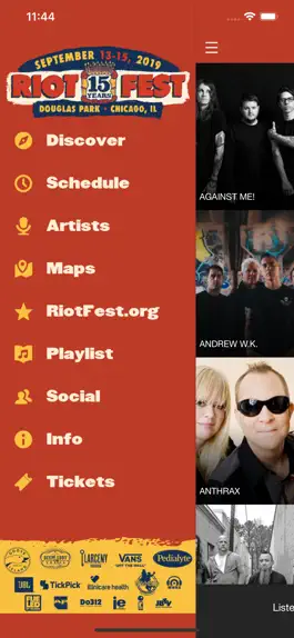 Game screenshot Riot Fest 2019 apk