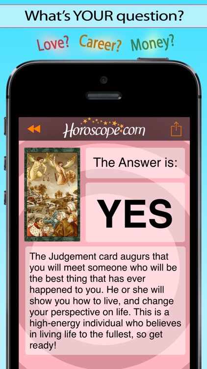 Yes Tarot - Answer by Horoscope.com