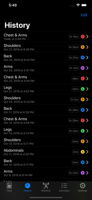 Iron - Workout Tracker(圖9)-速報App