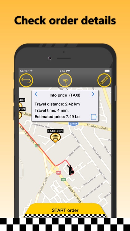 Online TAXI DENIZ Braila screenshot-3