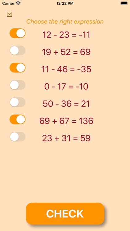 Math knowledge testing screenshot-5