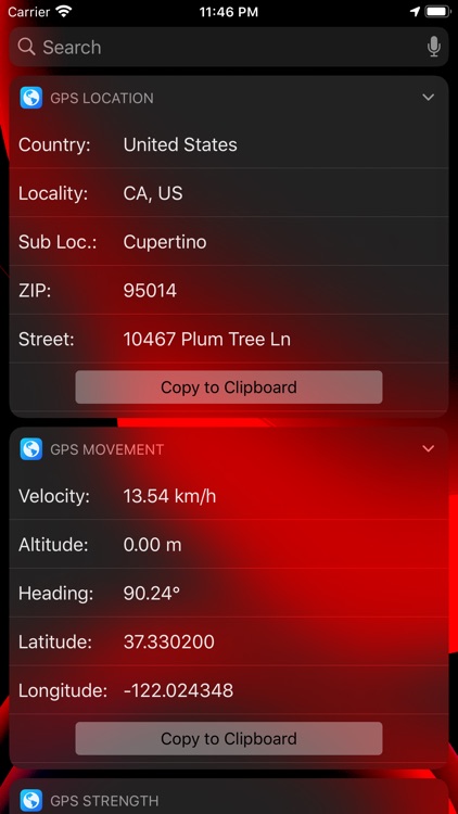 Pacific GPS Location Dashboard