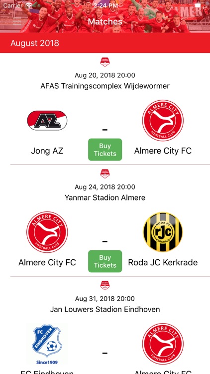 Almere City FC Official screenshot-5