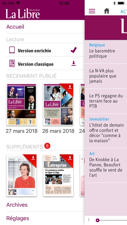 La Libre Journal + screenshot-1