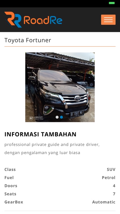 Roadre Car Rental screenshot-3