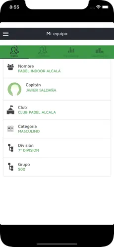 Captura de Pantalla 4 SNP Jugadores iphone