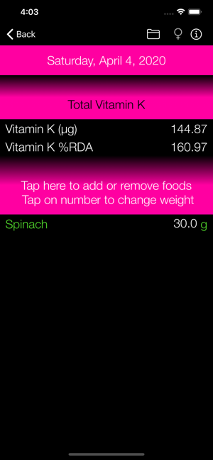 Vitamin K Counter & Tracker(圖7)-速報App